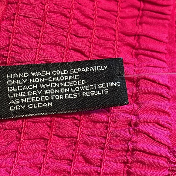 NWT Black Label by Chico’s Size 3 (16) Lace Inset Skirt Color: Summerberry - Picture 5 of 7